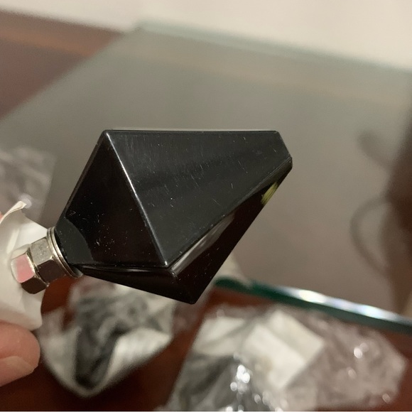 Set of 3 Michael’s Triangular Prism Drawer Pulls - Picture 4 of 8